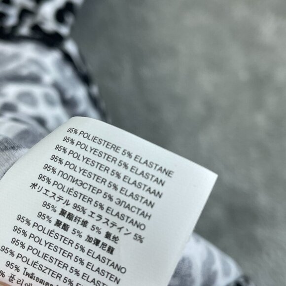 Michael Kors Womens Sleeveless Leopard Print Button-Down Shirt L NWT 4287 - Picture 4 of 8